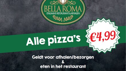 Diner Cadeau Dieren Bella Roma