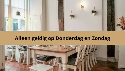 Diner Cadeau Monnickendam Restaurant Zwarthoed (DO & ZO)