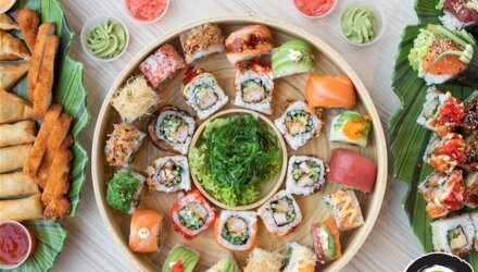 Diner Cadeau Houten Sushi Station Houten