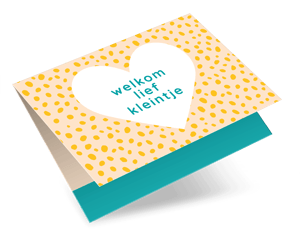 Cadeau Envelop Hoera een baby